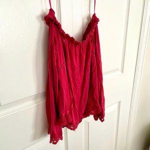 Off the shoulder top